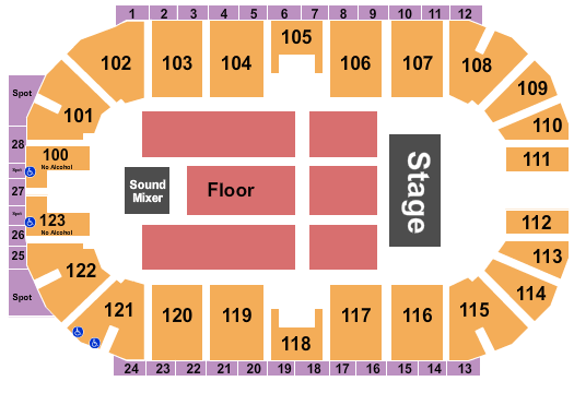 Ovintiv Events Centre Russell Peters Seating Chart